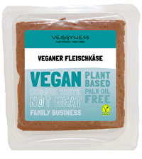 Der vegane Fleischkäse von veggyness ist ein Klassiker! Sowohl vom Geschmack als auch von der Konsistenz her besteht er jeden Blindtest!